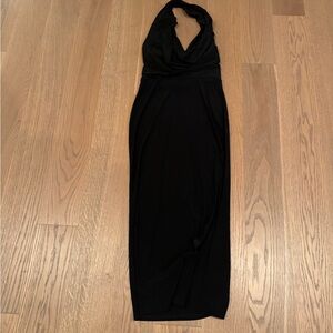 Aritzia cowl neck dress with built in bra